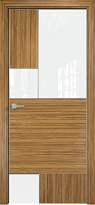 Недавно просмотренные - Дверь Оникс New York зебрано, глухая с вставкой лакобель RAL 0333