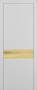 Недавно просмотренные - Дверь Z K6 renolit grey, вставка toppan дуб натуральный, глухая