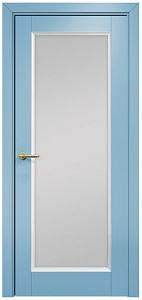 Недавно просмотренные - Дверь Оникс Тоскана 1 эмаль голубая/белая, сатинат белый