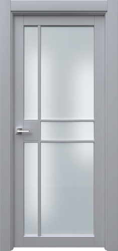 Дверь Ронд2Р5с эмаль RAL 7047, сатинат
