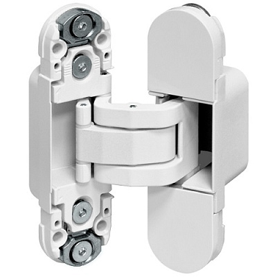 Петля скрытой установки, универсальная, AGB E30200.03.91 eclipse 2.0 белый