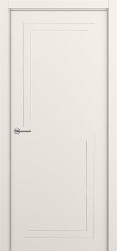 Дверь Z Contorno эмаль жемчужно-перламутровая, глухая