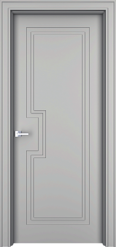 Дверь ПспП эмаль серая, глухая