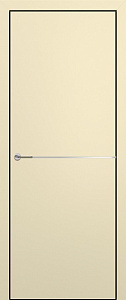 Недавно просмотренные - Дверь Z K10 полипропилен крем, ALU кромка черная, молдинг серебро, глухая