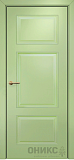 Дверь Оникс Прованс фрезерованная №2 эмаль фисташковая, глухая