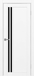 Недавно просмотренные - Дверь Эко 555.21 белый снежный, lacobel черный