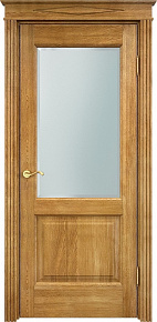 Недавно просмотренные - Дверь ПМЦ массив дуба Д13 орех 5%, стекло фацет