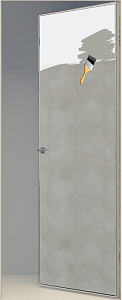 Недавно просмотренные - Дверь скрытая под покраску ИУ2, 2,5 м, кромка AL, revers, 59 мм