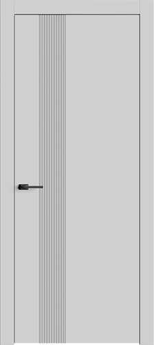 Дверь Лайн4 эмаль RAL 7047, глухая