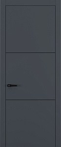 Недавно просмотренные - Дверь Z K11 полипропилен  графит премьер, молдинг черный, глухая