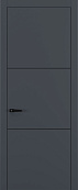 Схожие товары - Дверь Z K11 полипропилен  графит премьер, молдинг черный, глухая