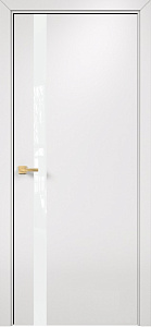 Недавно просмотренные - Дверь Оникс Верона 1 эмаль белая, триплекс белый