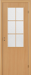 Недавно просмотренные - Дверь ламинированная финская гладкая бук остекленная 056