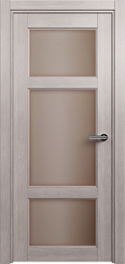 Недавно просмотренные - Дверь Статус CLASSIC 542 дуб серый, стекло сатинато бронза