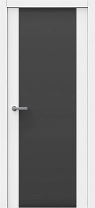 Недавно просмотренные - Дверь Лайн-5 эмаль белая, глухая, лакобель черный