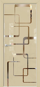 Недавно просмотренные - Дверь Оникс Арт лакобель RAL 1015, зеркало №8