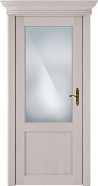 Недавно просмотренные - Дверь Статус CLASSIC 521 дуб белый, стекло сатинато белое матовое