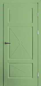 Недавно просмотренные - Дверь М V-75 с фрезеровкой эмаль RAL6021, глухая