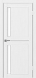Дверь Эко 523.221 АПП белый лед молдинг SC, сатинат