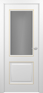 Недавно просмотренные - Дверь Z Venecia Т2 эмаль White patina Gold, сатинат