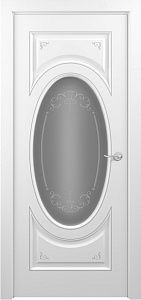 Недавно просмотренные - Дверь Z Luvr Т1 decor эмаль White patina Silver, сатинат