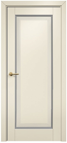 Дверь Оникс Тоскана 1 эмаль слоновая кость/RAL 7040, глухая