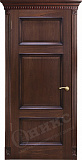 Дверь Оникс Прованс красное дерево с черной патиной, глухая