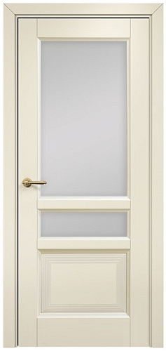 Дверь Оникс Тоскана 3 эмаль слоновая кость, сатинат белый