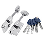 Недавно просмотренные - Цилиндровый механизм Punto Z407/75 mm (40+10+25) CP хром 5 кл.