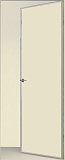 Дверь скрытая ИУ-42 AL с 4-х сторон, эмаль белый шелк, revers 2,31 м