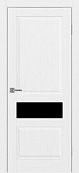 Схожие товары - Дверь Эко 631.121 ОФ3 белый лед, lacobel черный