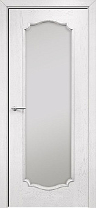 Недавно просмотренные - Дверь Оникс Венеция 2 эмаль белая патина серебро, сатинат