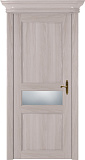 Дверь Статус CLASSIC 534 ясень, стекло сатинато белое матовое