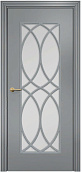 Схожие товары - Дверь Оникс Турин фрезерованная эмаль RAL 7040, сатинато с решеткой №7