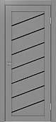 Схожие товары - Дверь Эко 508.12У серый, lacobel черный