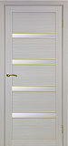 Дверь Эко 505.12 АПС дуб беленый молдинг SG, сатинат