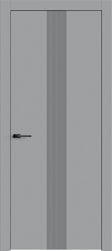 Дверь Линнея-5 серая, глухая