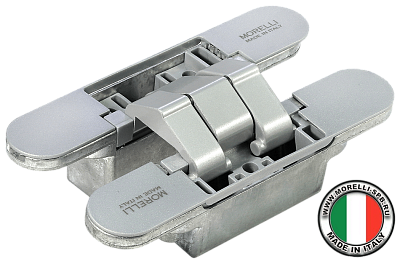 Петля скрытая Morelli HH-16 с 3D регулировкой, хром матовый