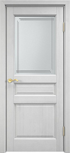 Недавно просмотренные - Дверь ПМЦ массив сосны 5ш белый воск, стекло матовое 5-4