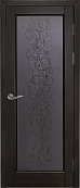 Схожие товары - Дверь ОКА массив ольхи Витраж венге, стекло графит закаленное с наплавом