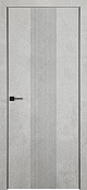 Схожие товары - Дверь V Loft экошпон Лайн-2 бетон светлый, AL кромка черная, глухая