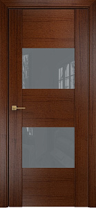 Недавно просмотренные - Дверь Оникс Парма красное дерево с черной патиной, глухая лакобель RAL 7040