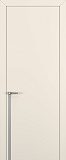 Дверь Z K21 полипропилен крем, молдинг серебро, глухая