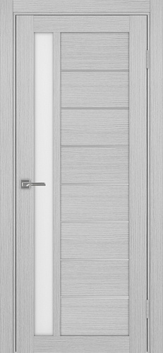 Дверь Эко 554.21 АПП дуб серый молдинг SC, сатинат