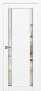 Недавно просмотренные - Дверь Эко 522.212 АПП белый снежный молдинг SC, стеклопакет зеркало