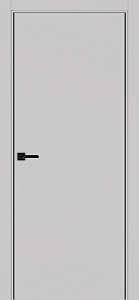 Недавно просмотренные - Дверь Эко 201 пепельный, кромка AL черная SB с 2-х сторон, глухая