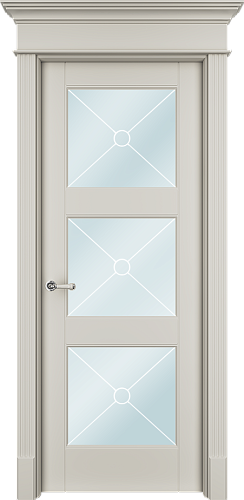 Дверь Тан33ХОс эмаль RAL 9001, сатинат