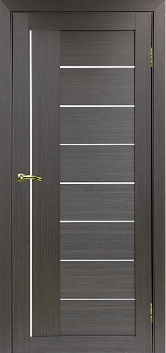 Дверь Эко 524.21 венге, lacobel белый