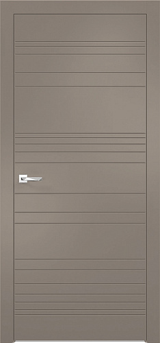 Дверь V Лоярд эмалит Севилья 20 софт мокко, глухая