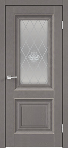 Недавно просмотренные - Дверь VellDoris экошпон Neoclassico Alto 7 ясень грей, стекло кристалл, молдинг капучино